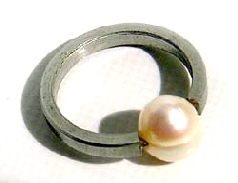 RING - STAHL UND SUESSWASSERPERLE