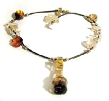 KETTE AUS ZELLULOSEACETAT UND STAHL 1